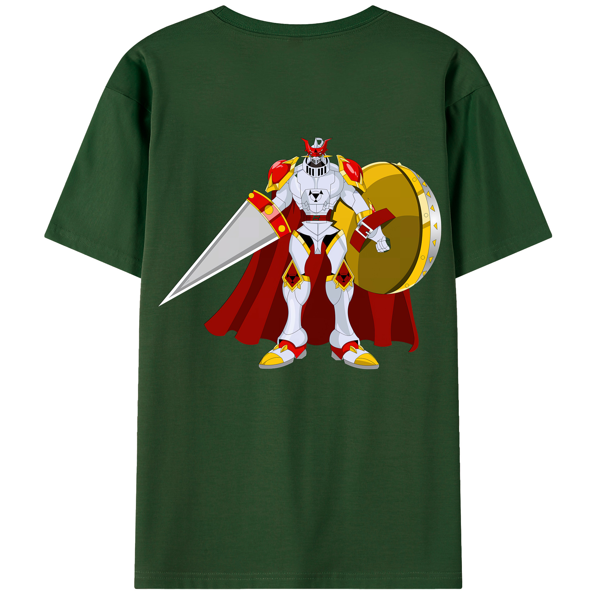 （画像用） Digimon デジタルモンスター/デジモン 綿100％半袖Tシャツ（背面プリント）